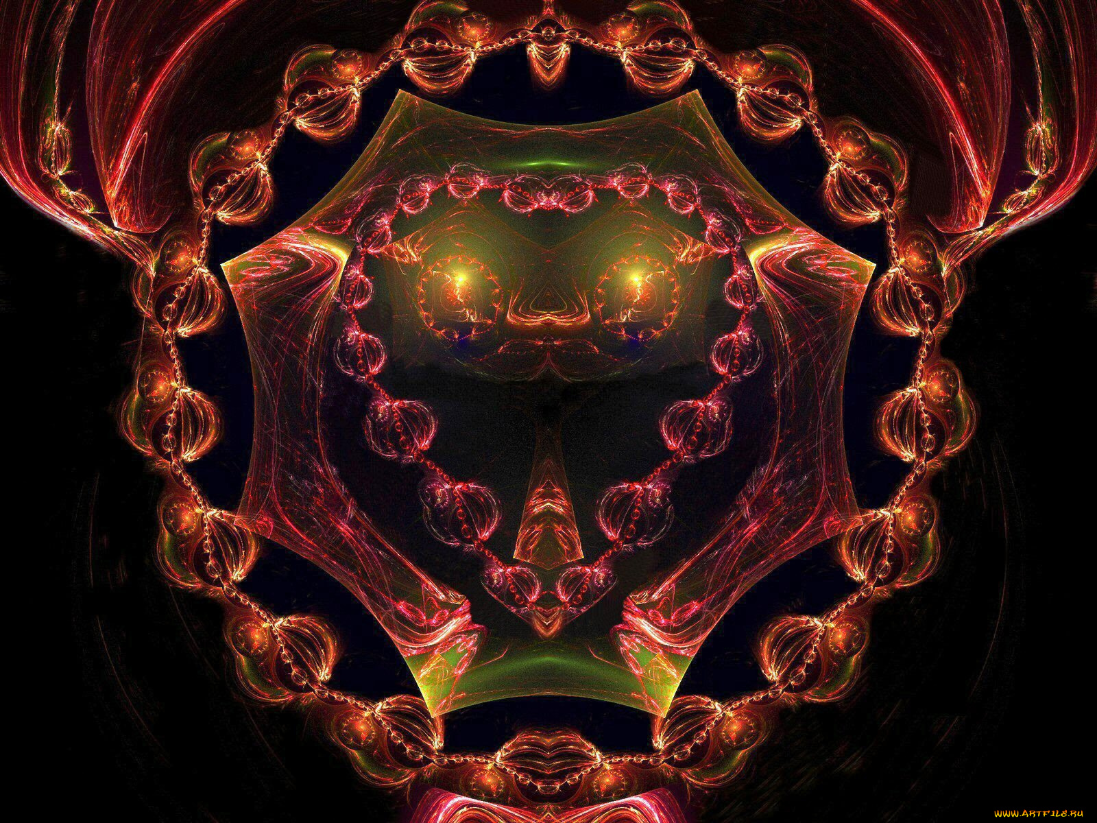 3д, графика, fractal, фракталы, цвета, узор, фон