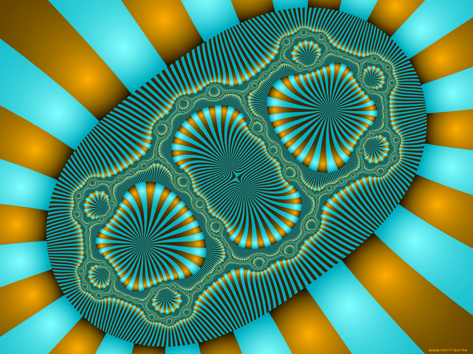 3д, графика, fractal, фракталы, цвета, узор, фрактал