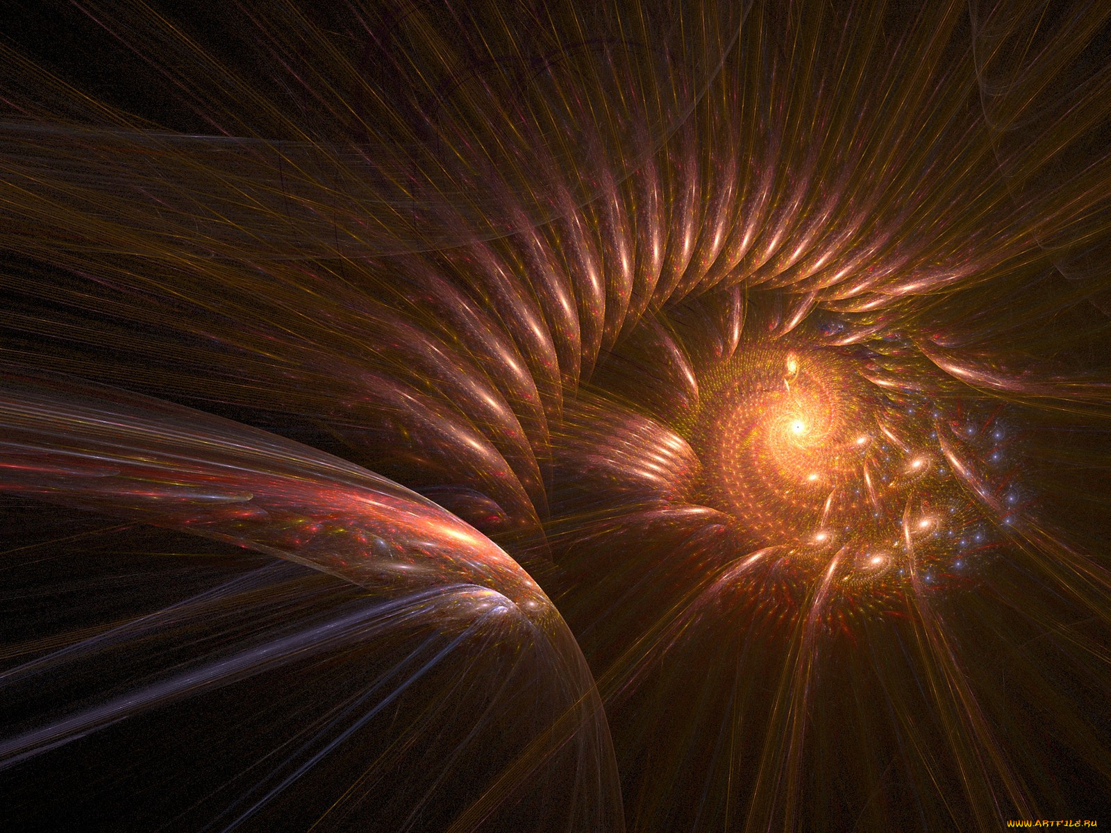 3д, графика, fractal, фракталы, фон, узор, цвета