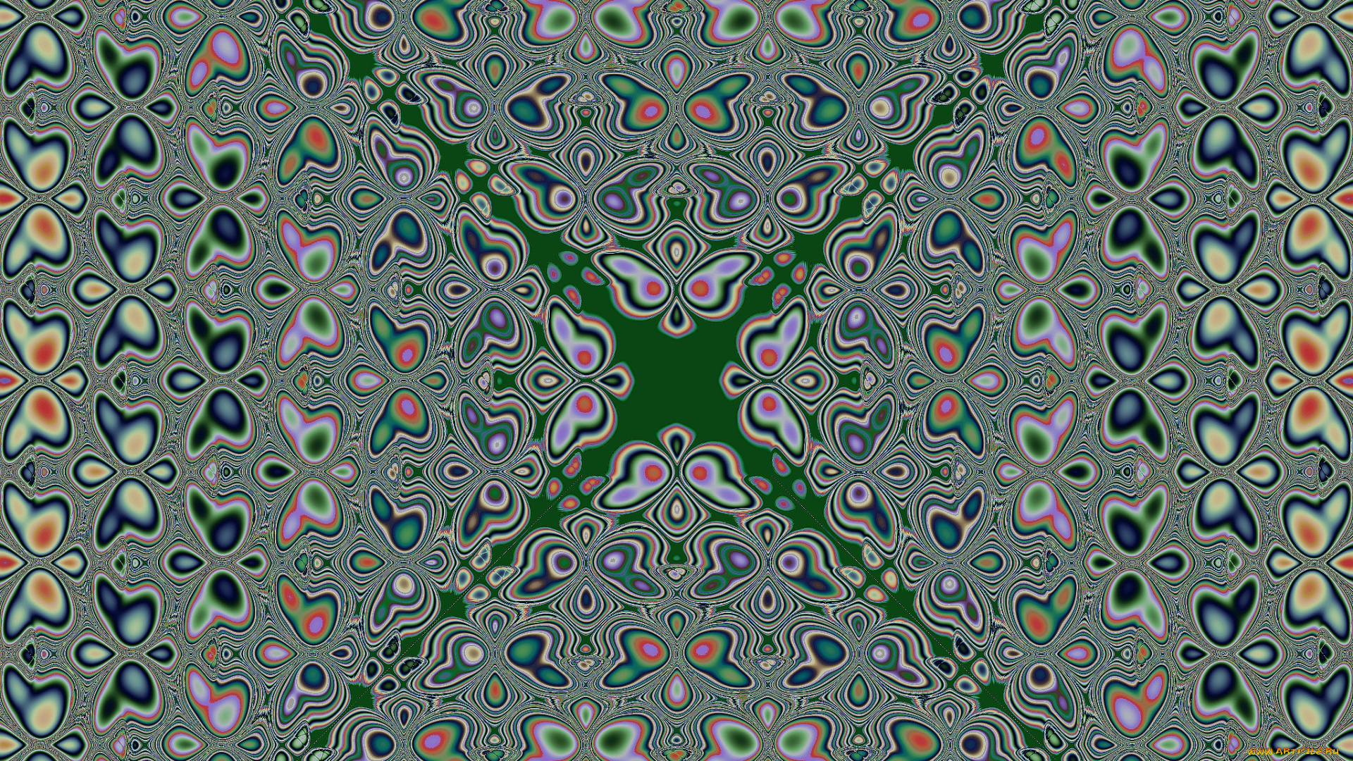 3д, графика, fractal, фракталы, цвета, узор, фрактал