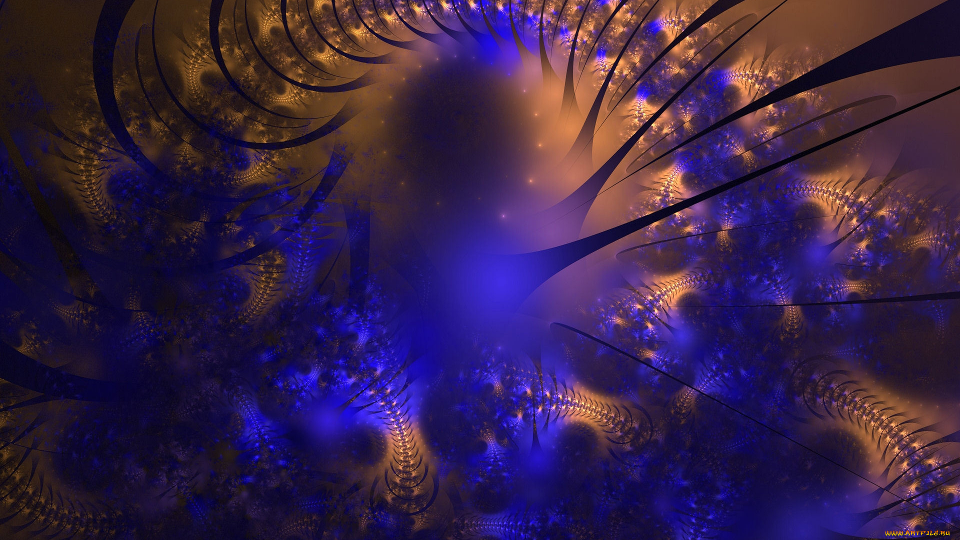 3д, графика, fractal, фракталы, фон, цвета, узор