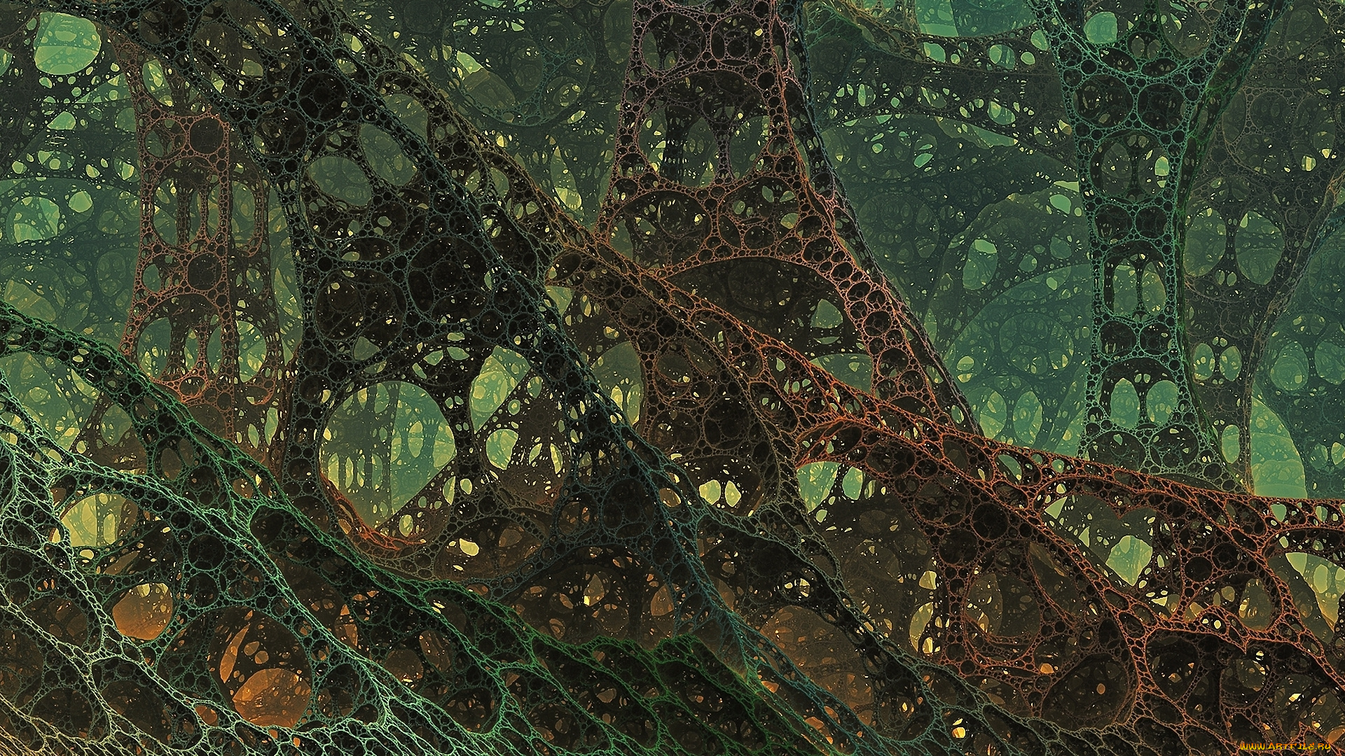 3д, графика, fractal, фракталы, множество, мандельброта