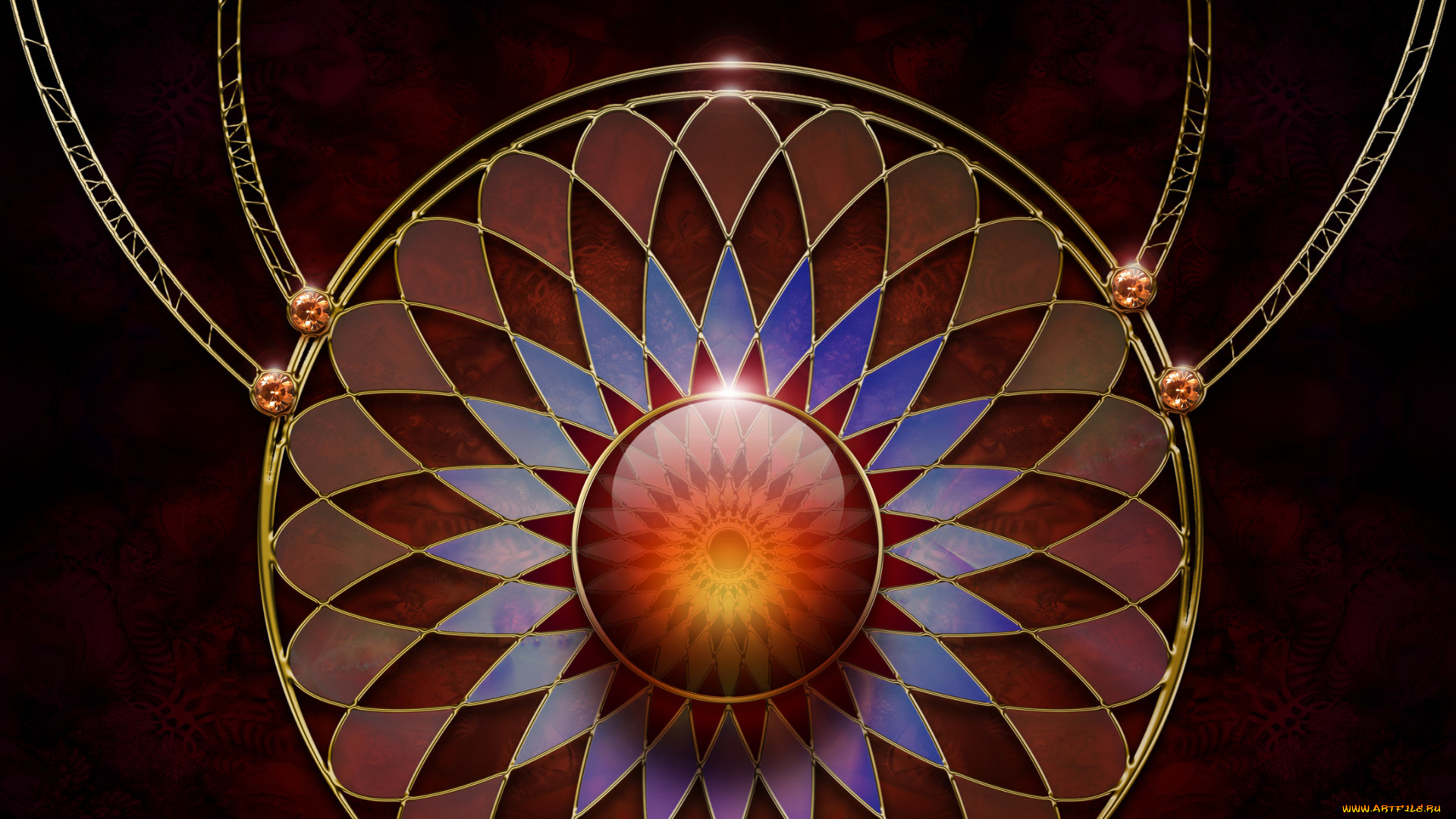 3д, графика, fractal, фракталы, узор, цвета