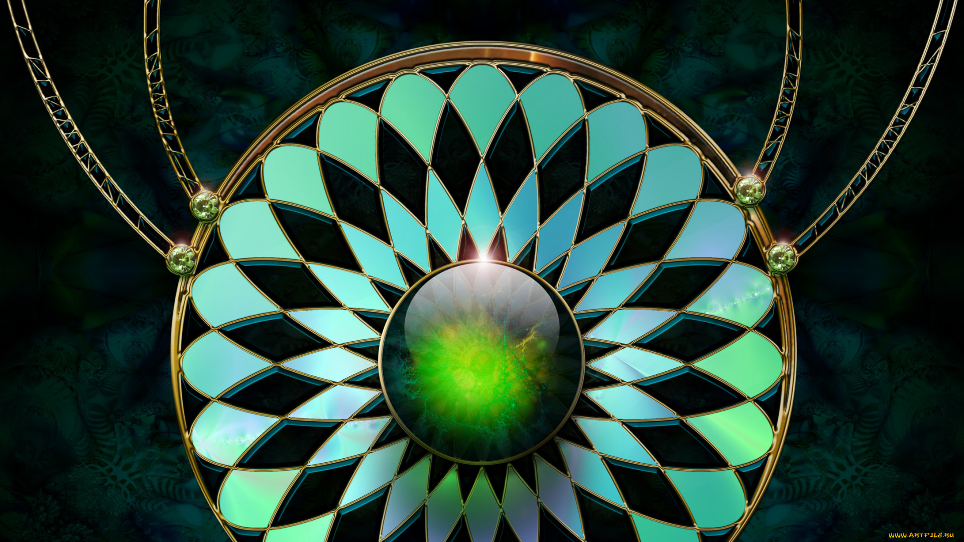 3д, графика, fractal, фракталы, узор, цвета