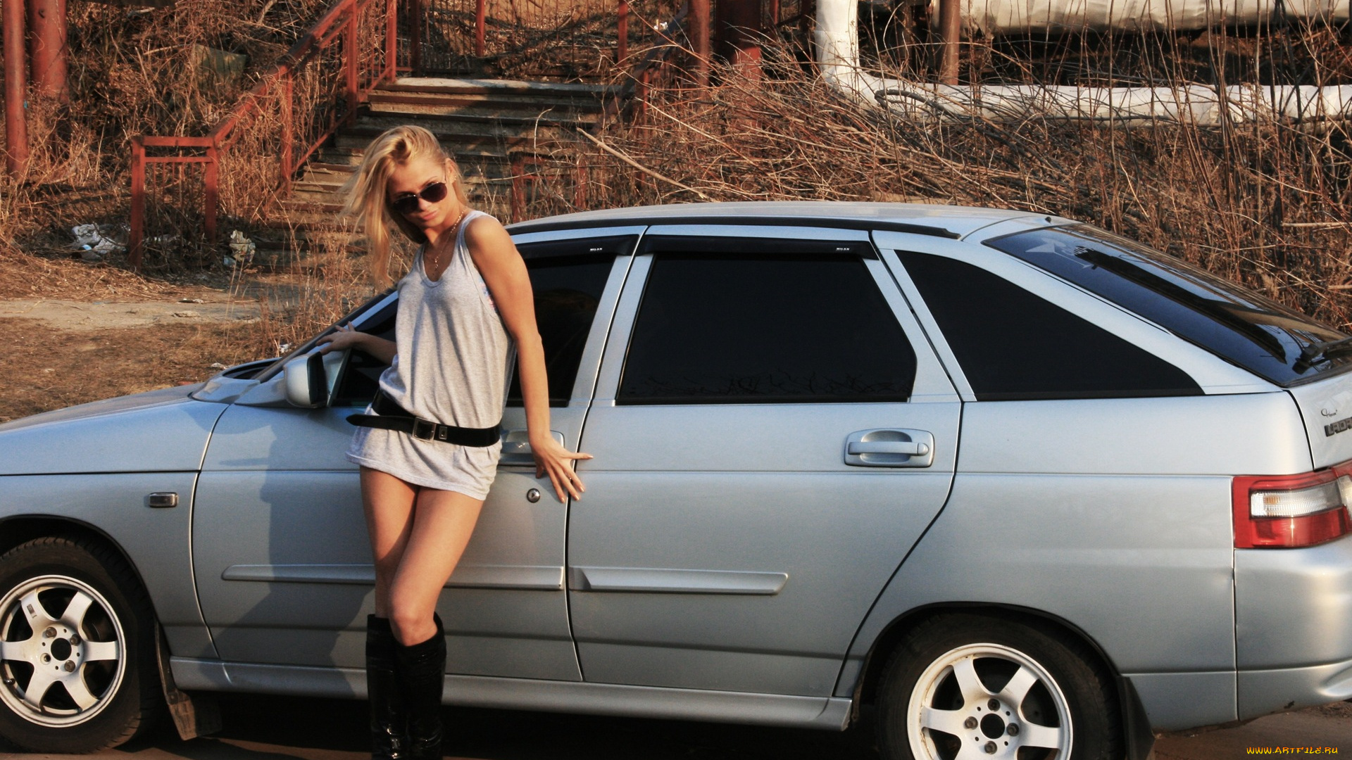 автомобили, авто, девушками, girl, auto