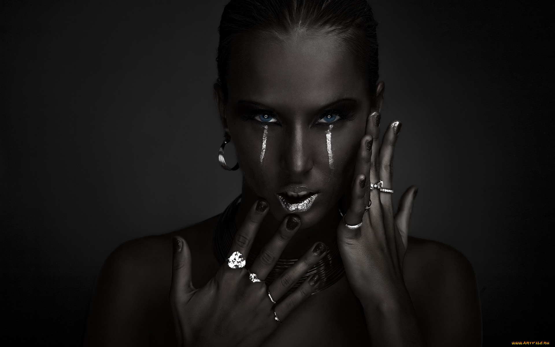 -Unsort, Креатив, девушки, unsort, креатив, белое, черное