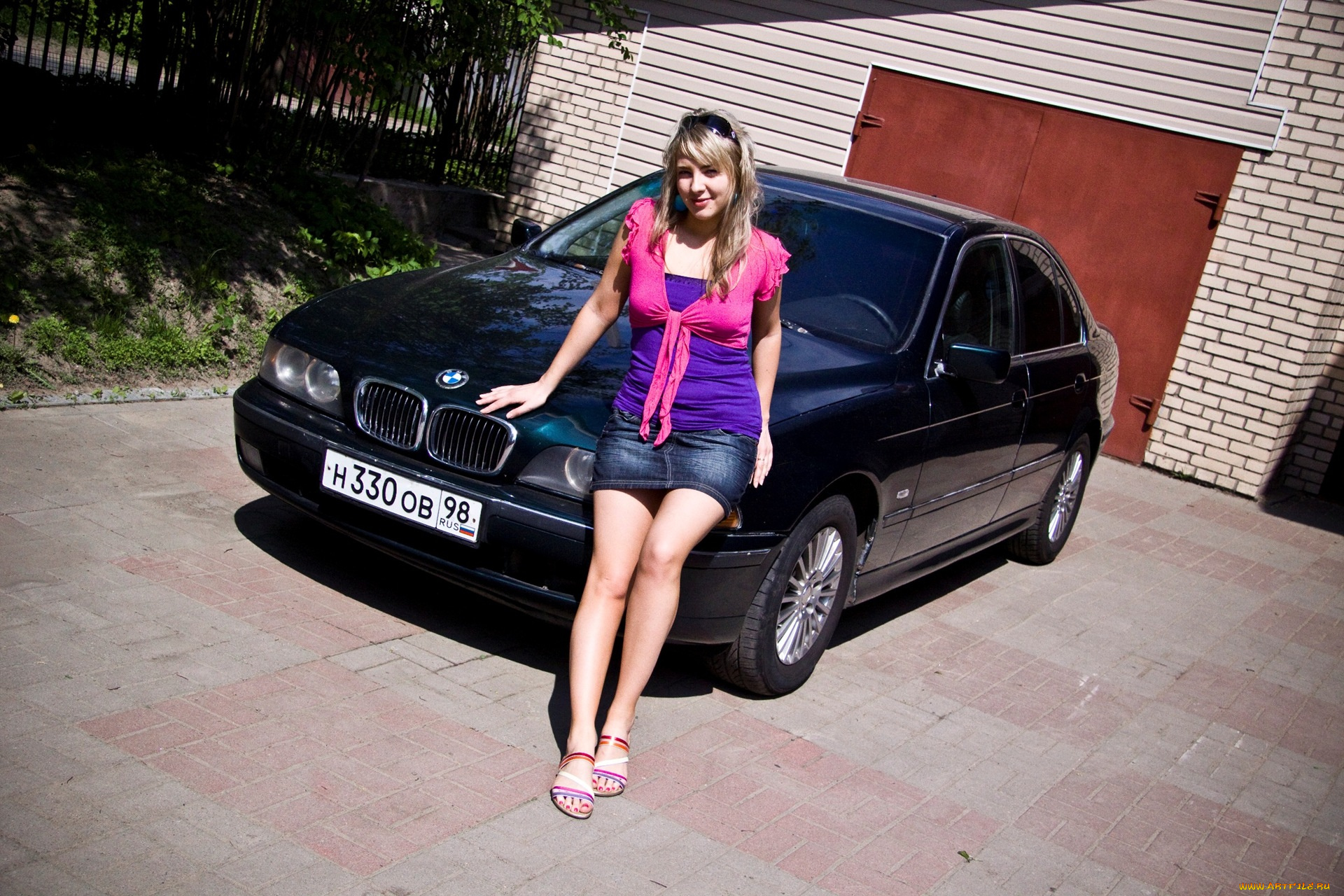 автомобили, авто, девушками, girl, auto