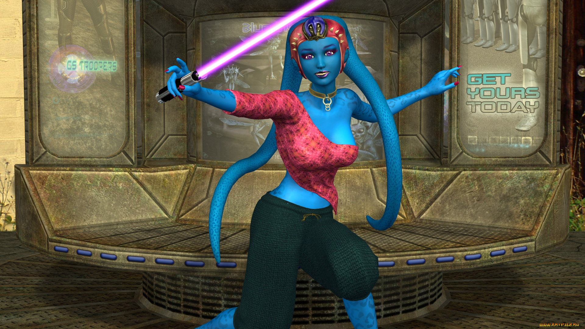 3д, графика, creatures, существа, существо