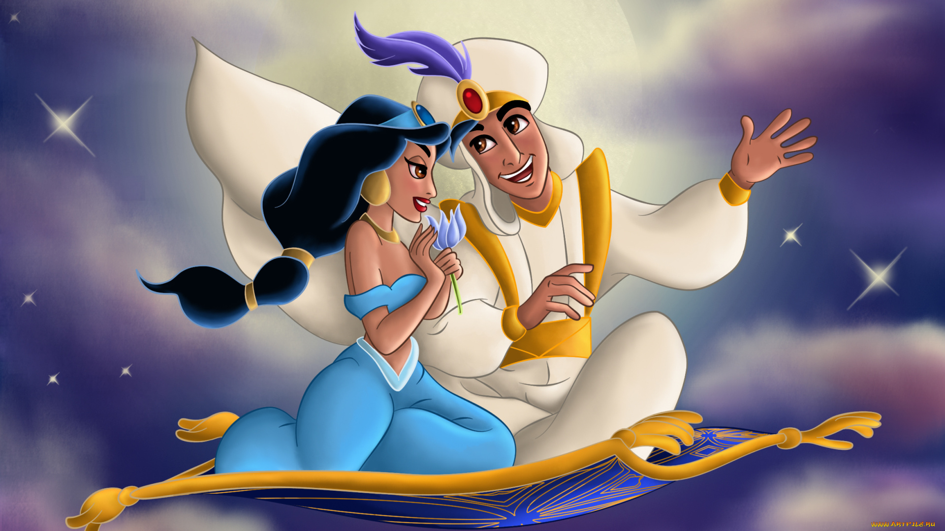 мультфильмы, aladdin, девушка