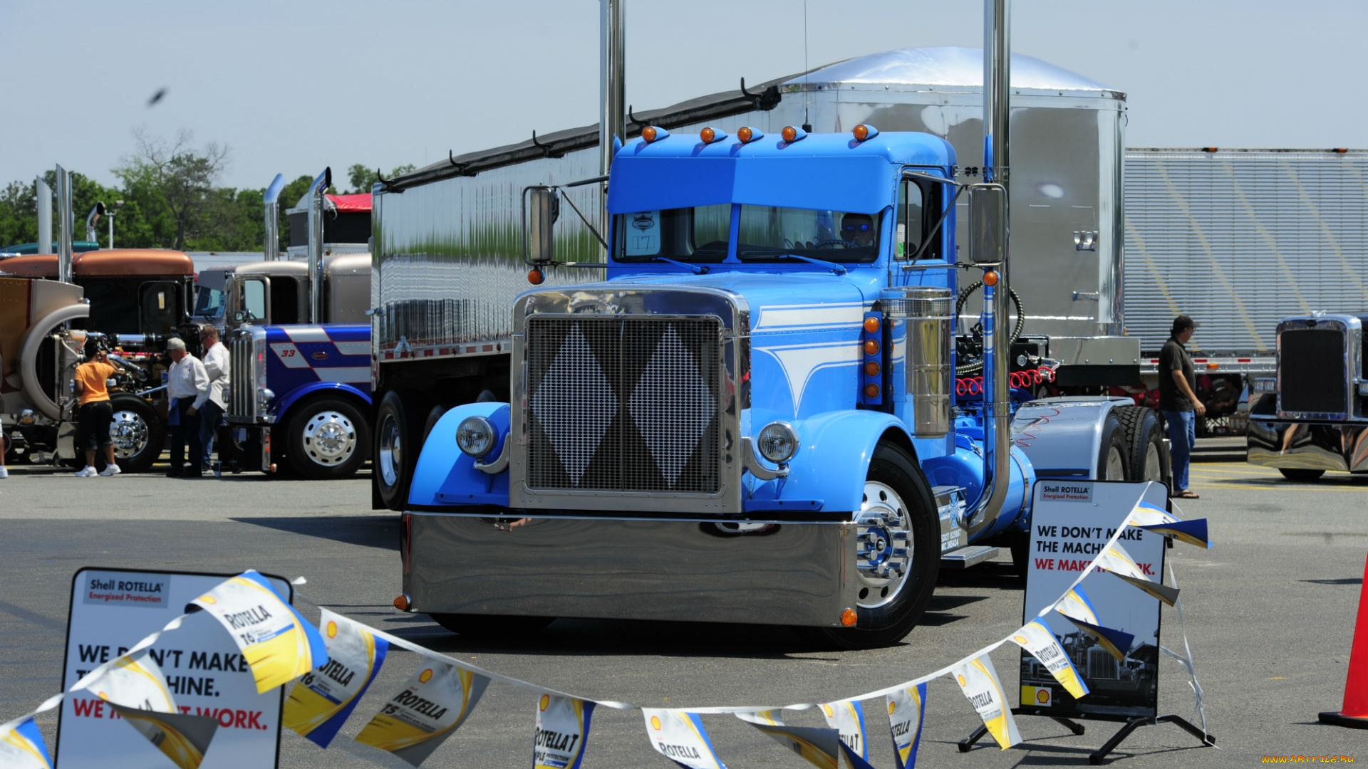 peterbilt, автомобили, контейнеровоз, тягач