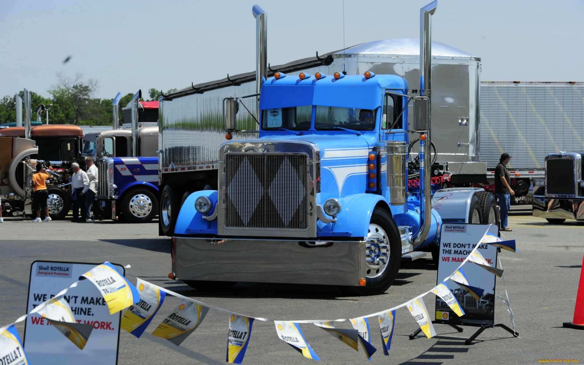 peterbilt, автомобили, контейнеровоз, тягач