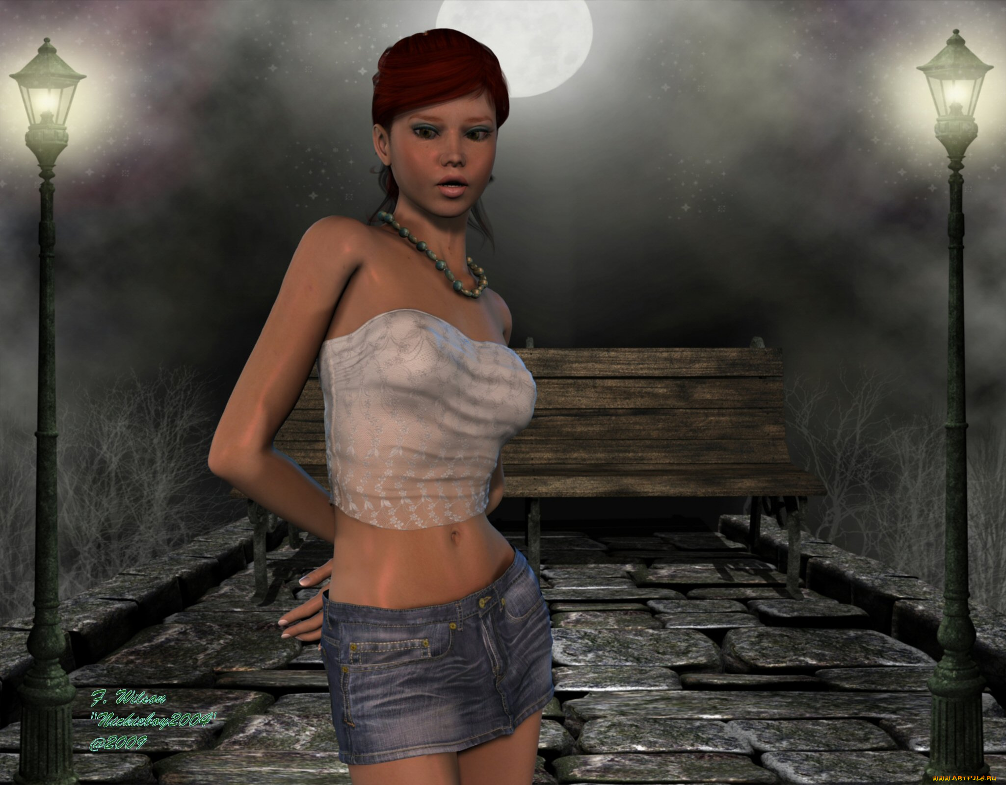 3д, графика, people, люди, девушка