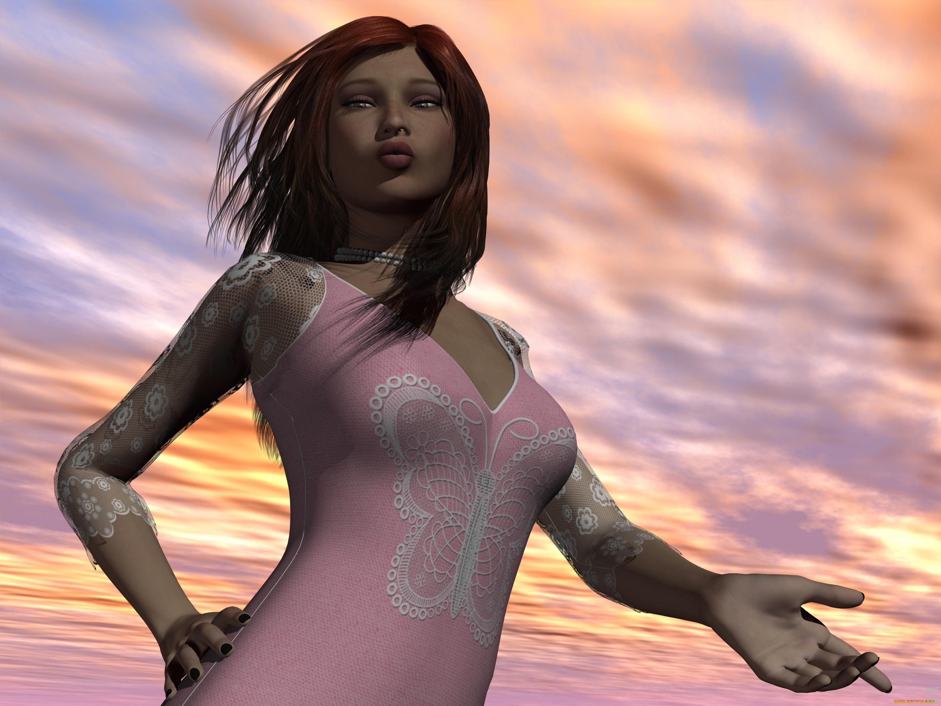 3д, графика, people, люди, девушка