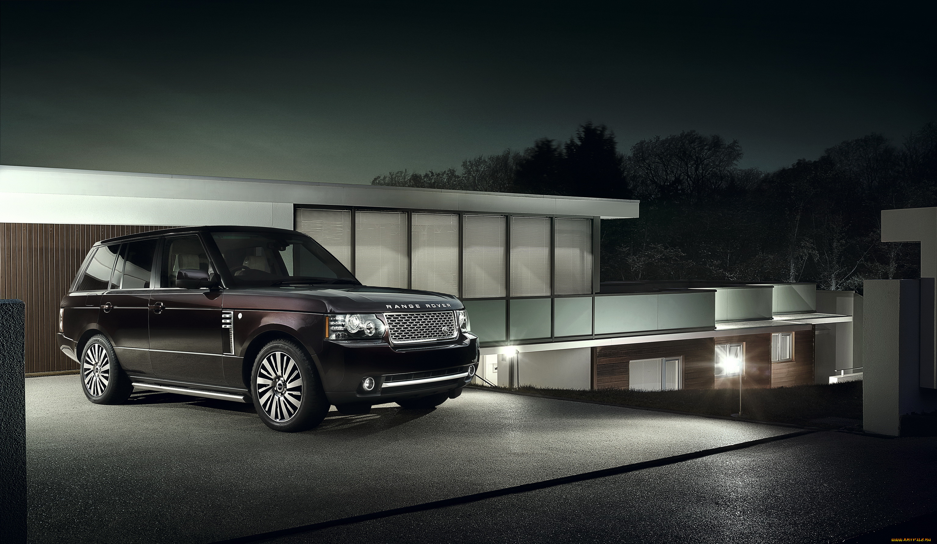 2011, land, rover, range, автомобили