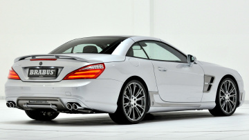Картинка mercedes sl автомобили brabus daimler ag германия