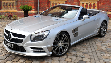 Картинка mercedes sl автомобили brabus daimler ag германия