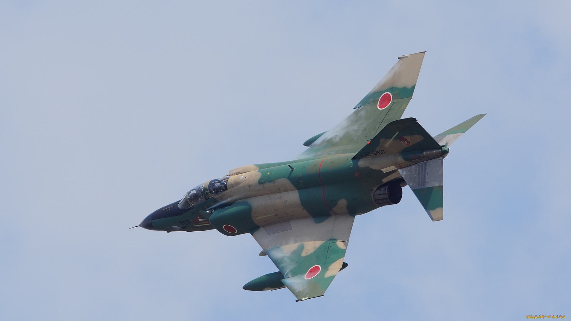 авиация, боевые, самолёты, истребитель, многоцелевой, phantom, ii, полет, f-4e