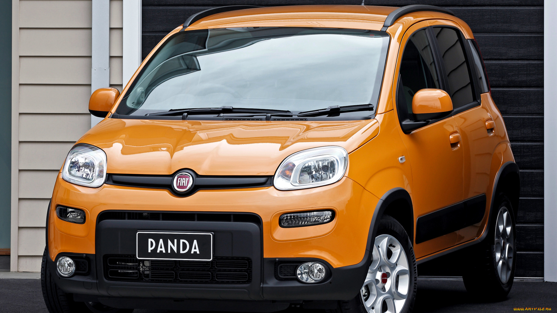 автомобили, fiat, 319, au-spec, желтый, panda, trekking, 2013