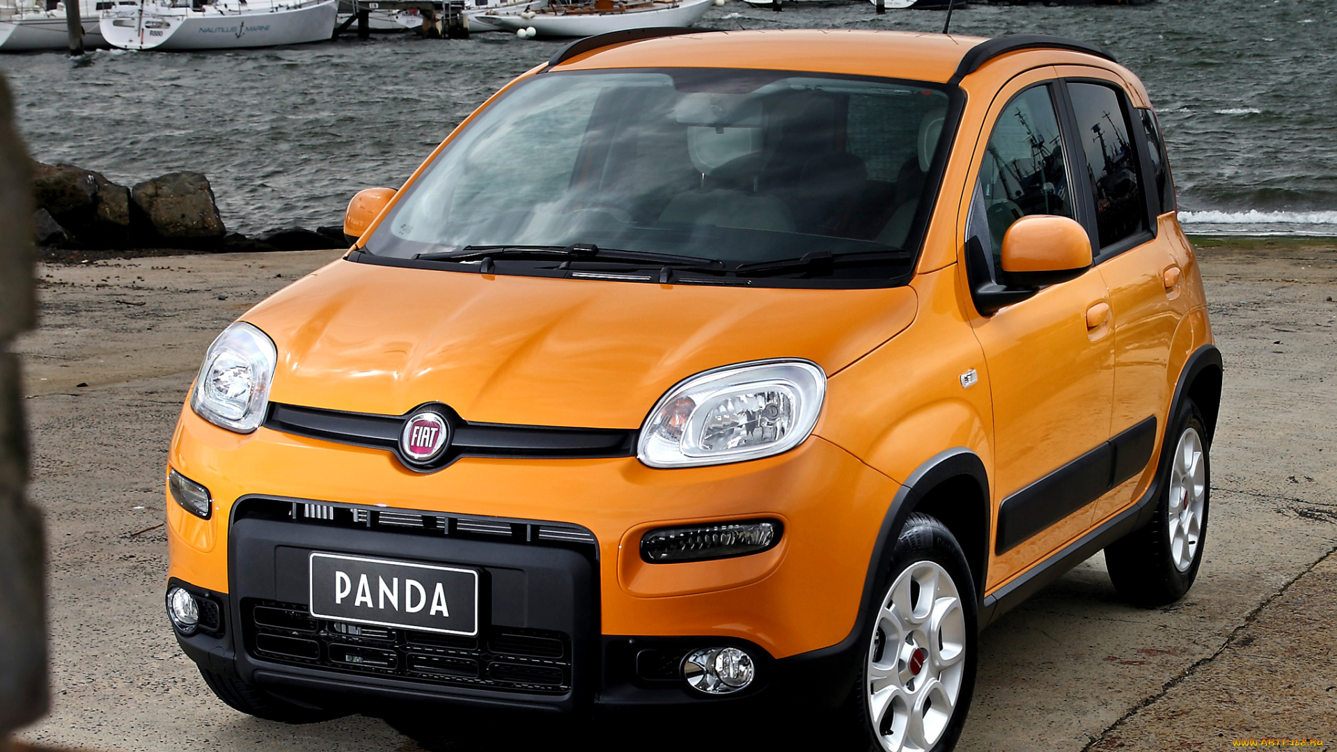 автомобили, fiat, panda, желтый, 2013, au-spec, 319, trekking