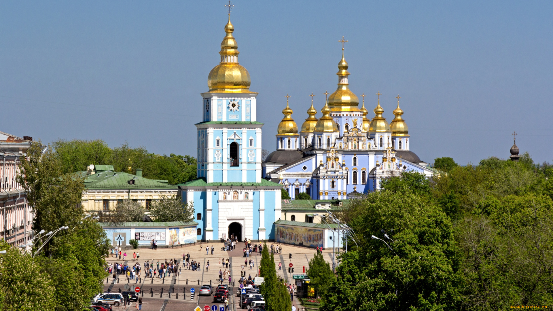 михайловский, златоверхий, собор, города, киев, , украина, михайловский, златоверхий, собор