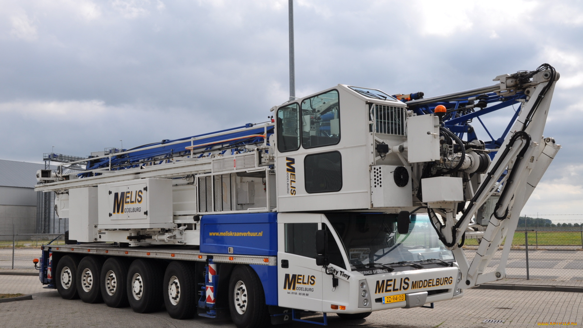 техника, краны, sk1265-at6, spierings