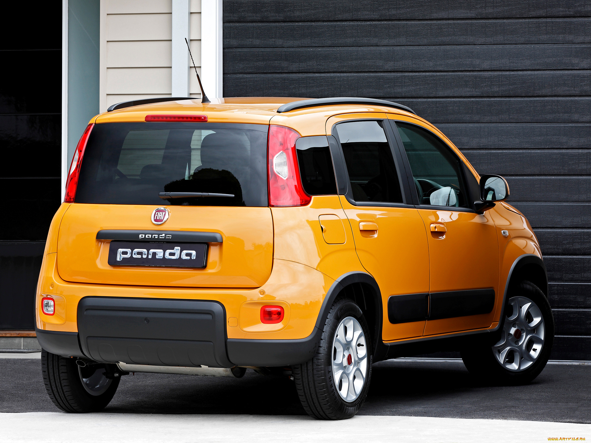 автомобили, fiat, 319, au-spec, trekking, panda, желтый, 2013