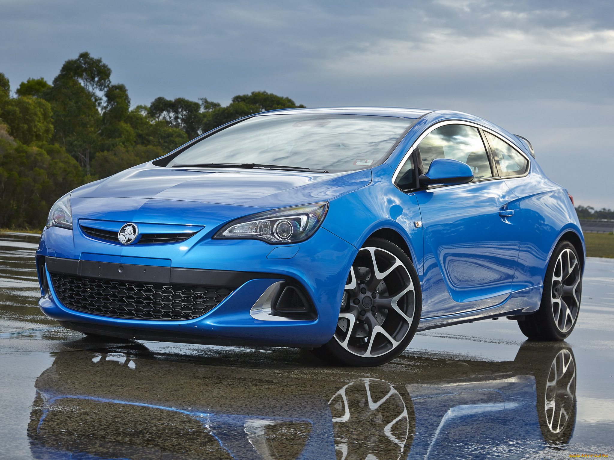 автомобили, holden, синий, 2015г, astra, vxr