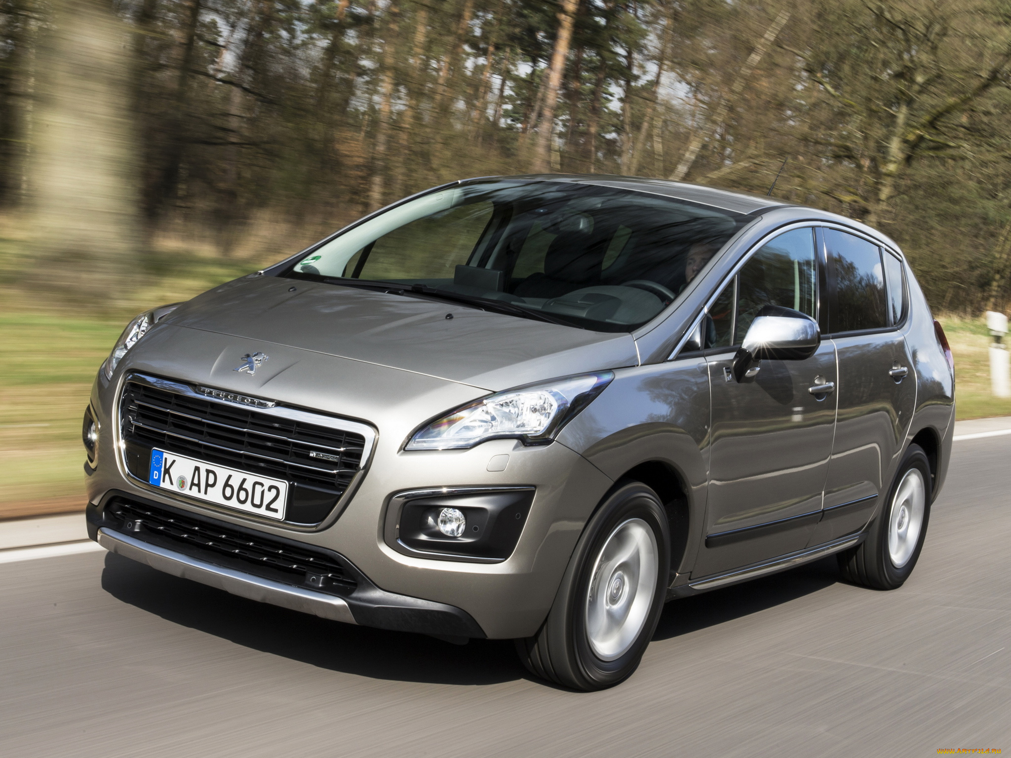 автомобили, peugeot, 3008, серый, hybrid4, 2013