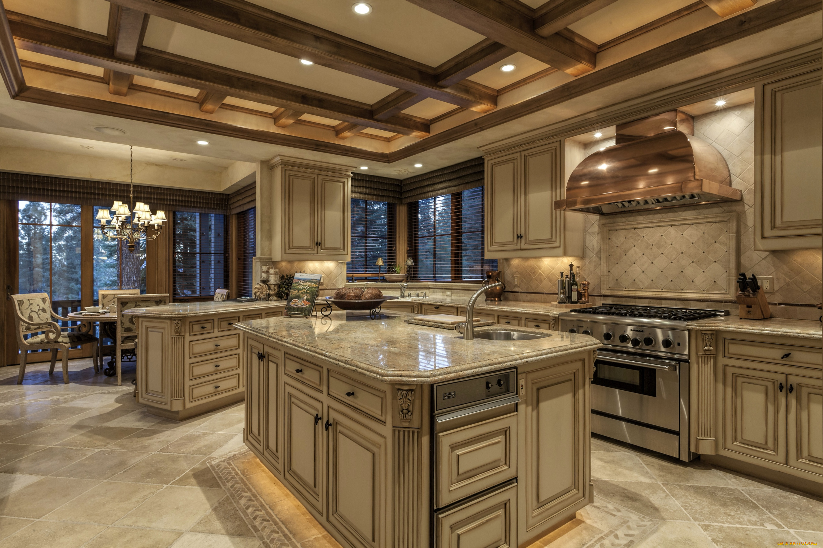 интерьер, кухня, мебель