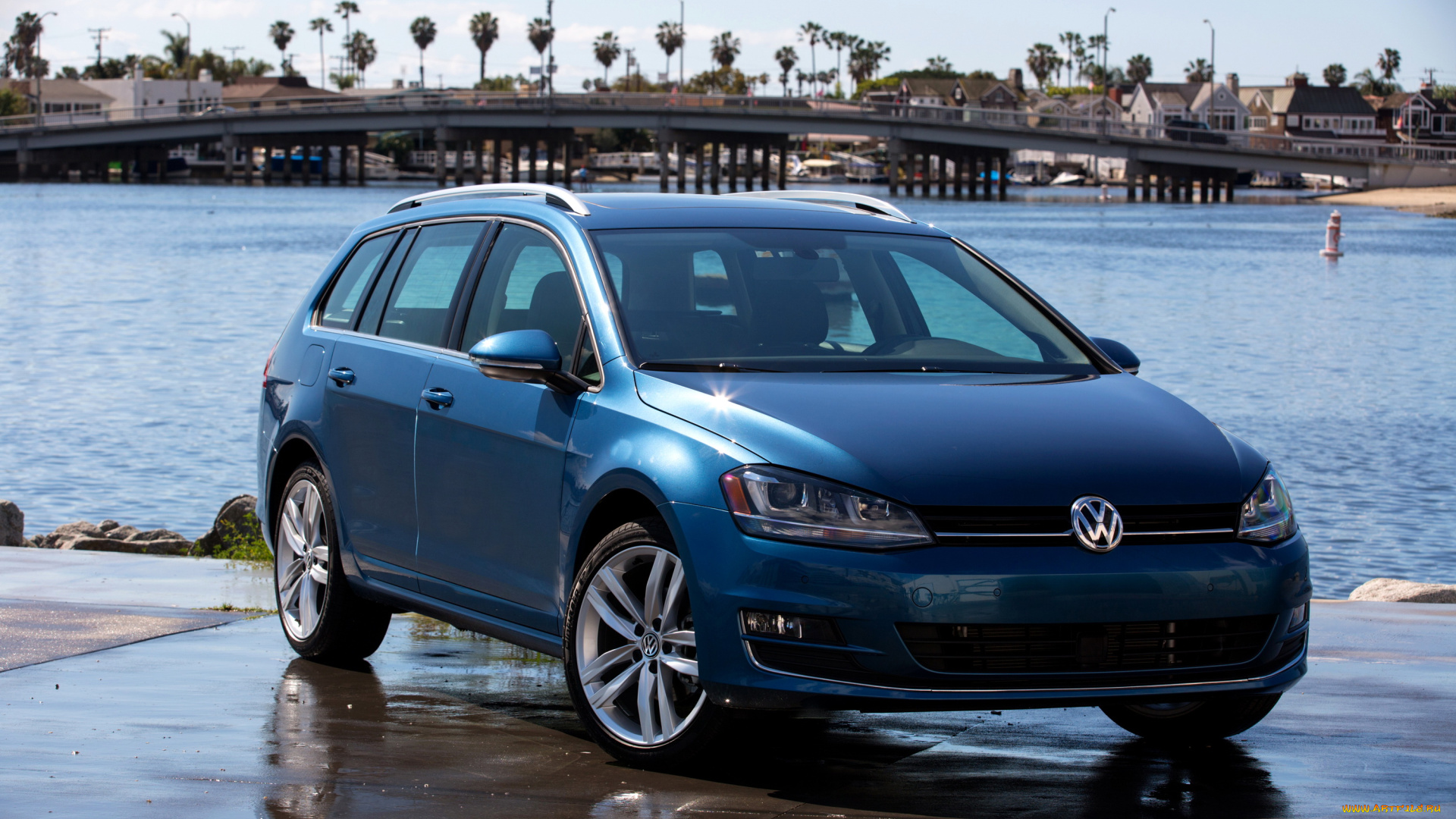 2015, volkswagen, golf, sportwagen, автомобили, volkswagen, металлик, голубой, golf