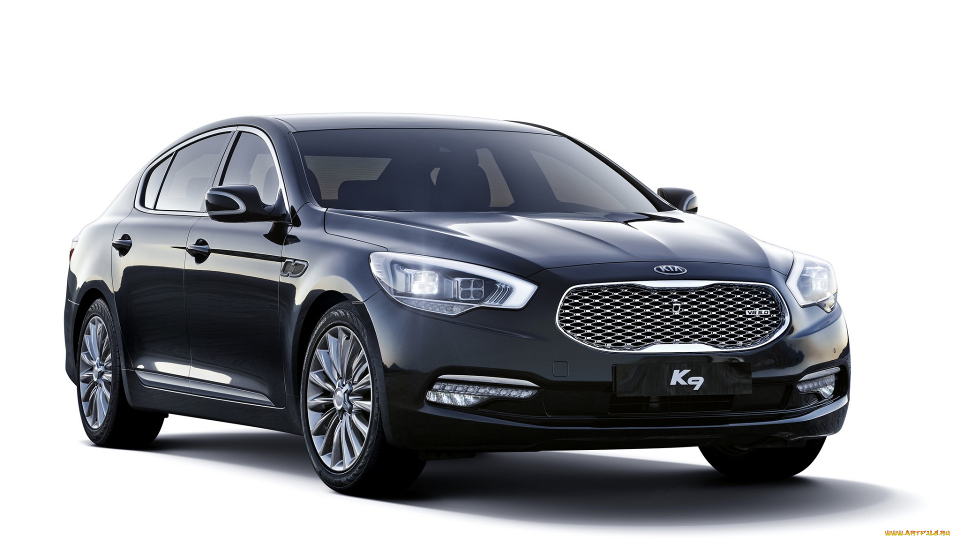 автомобили, kia, темный, 2014г, k9, quantum