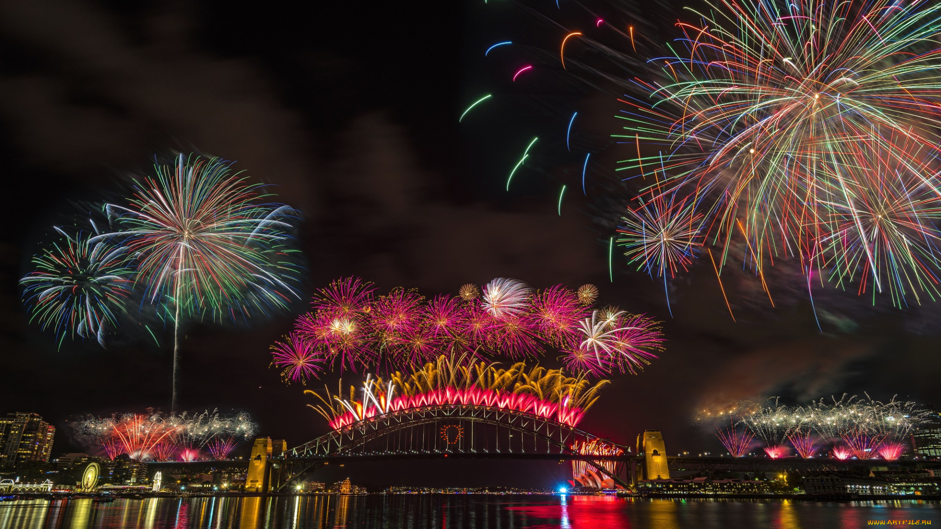 разное, салюты, , фейерверки, фейерверк, ночь