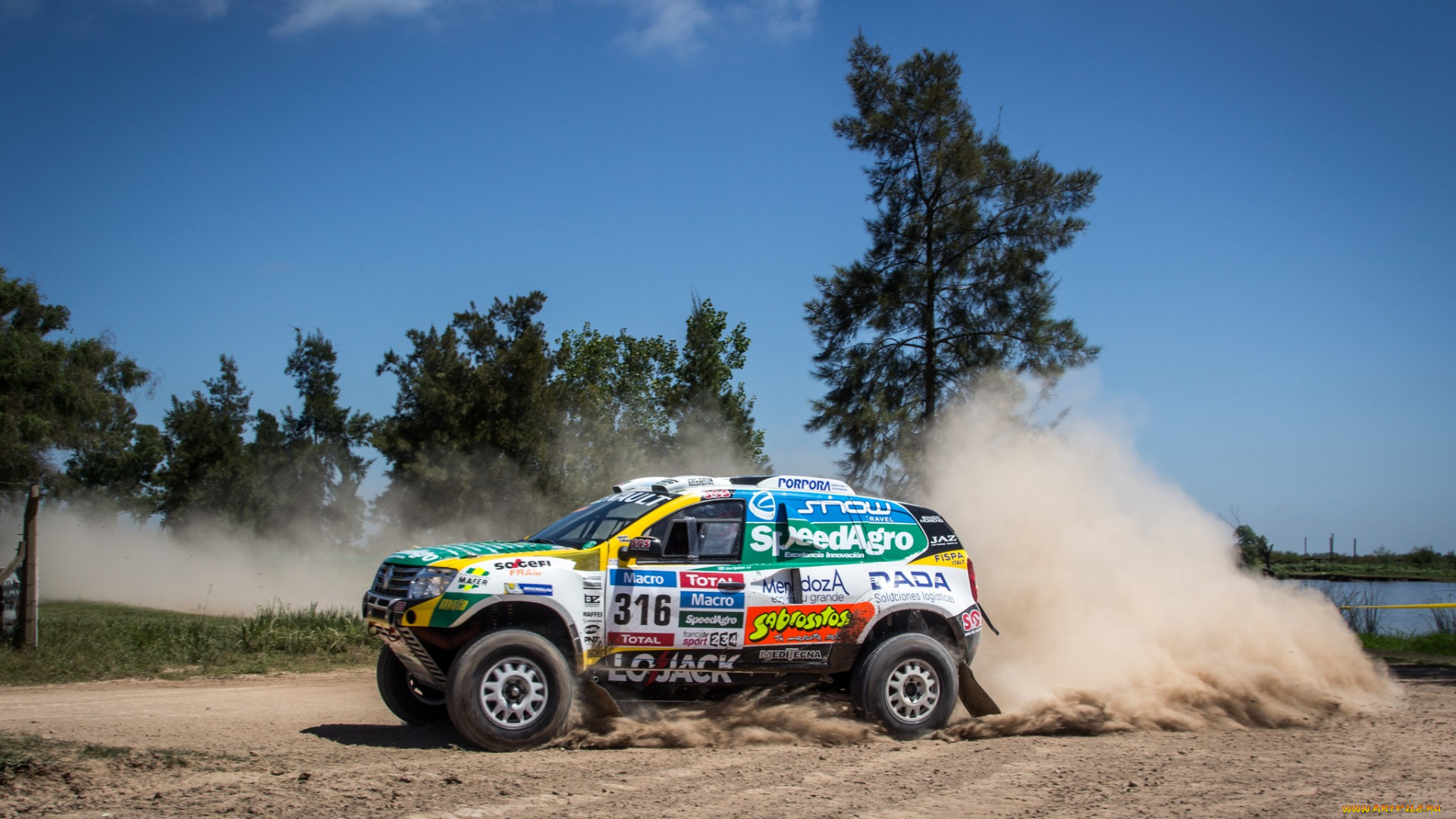 спорт, авторалли, 2015г, dakar, rally, duster, renault