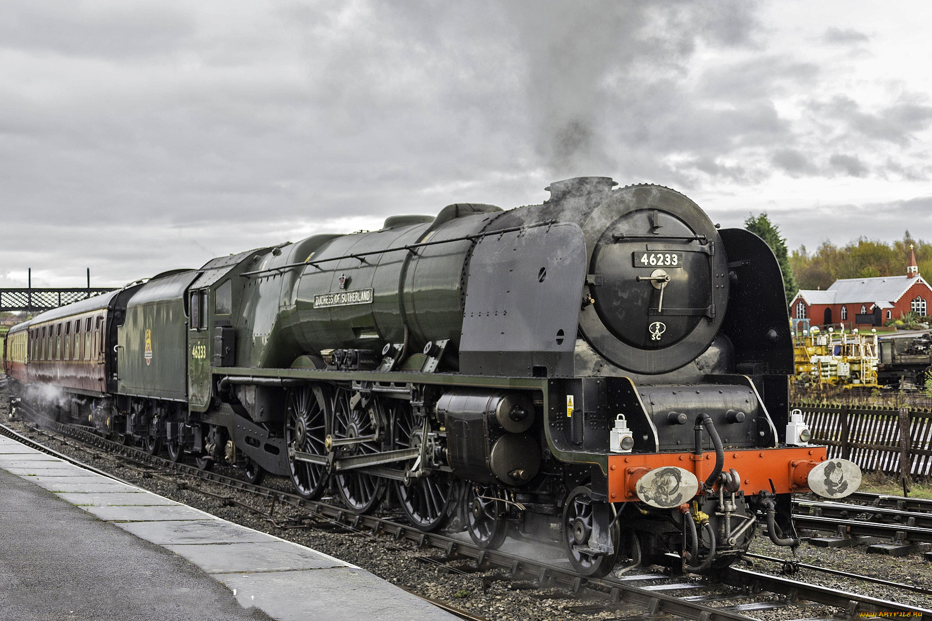 техника, паровозы, паровоз, рельсы, железная, дорога