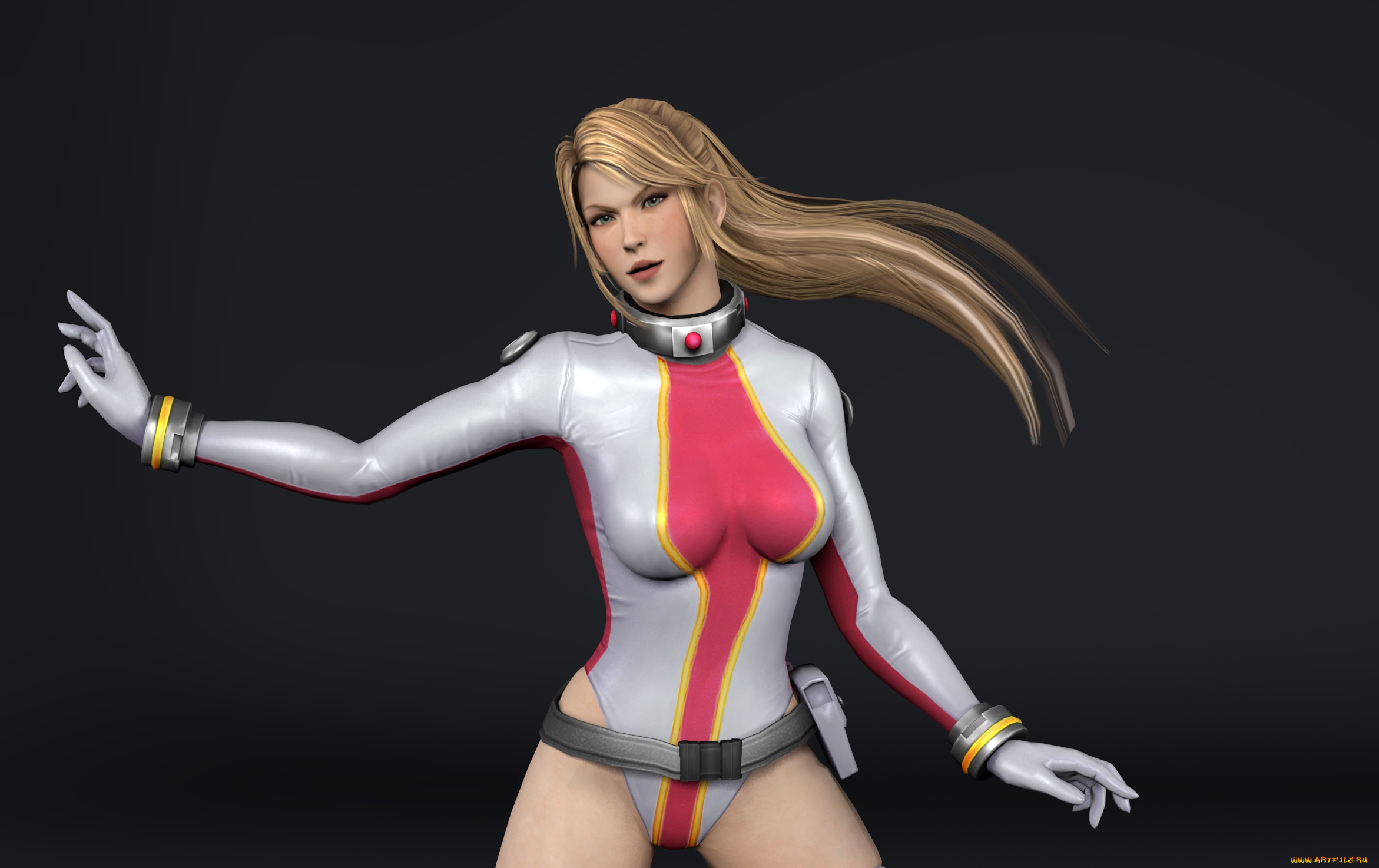 3д, графика, аниме, , anime, взгляд, фон, девушка