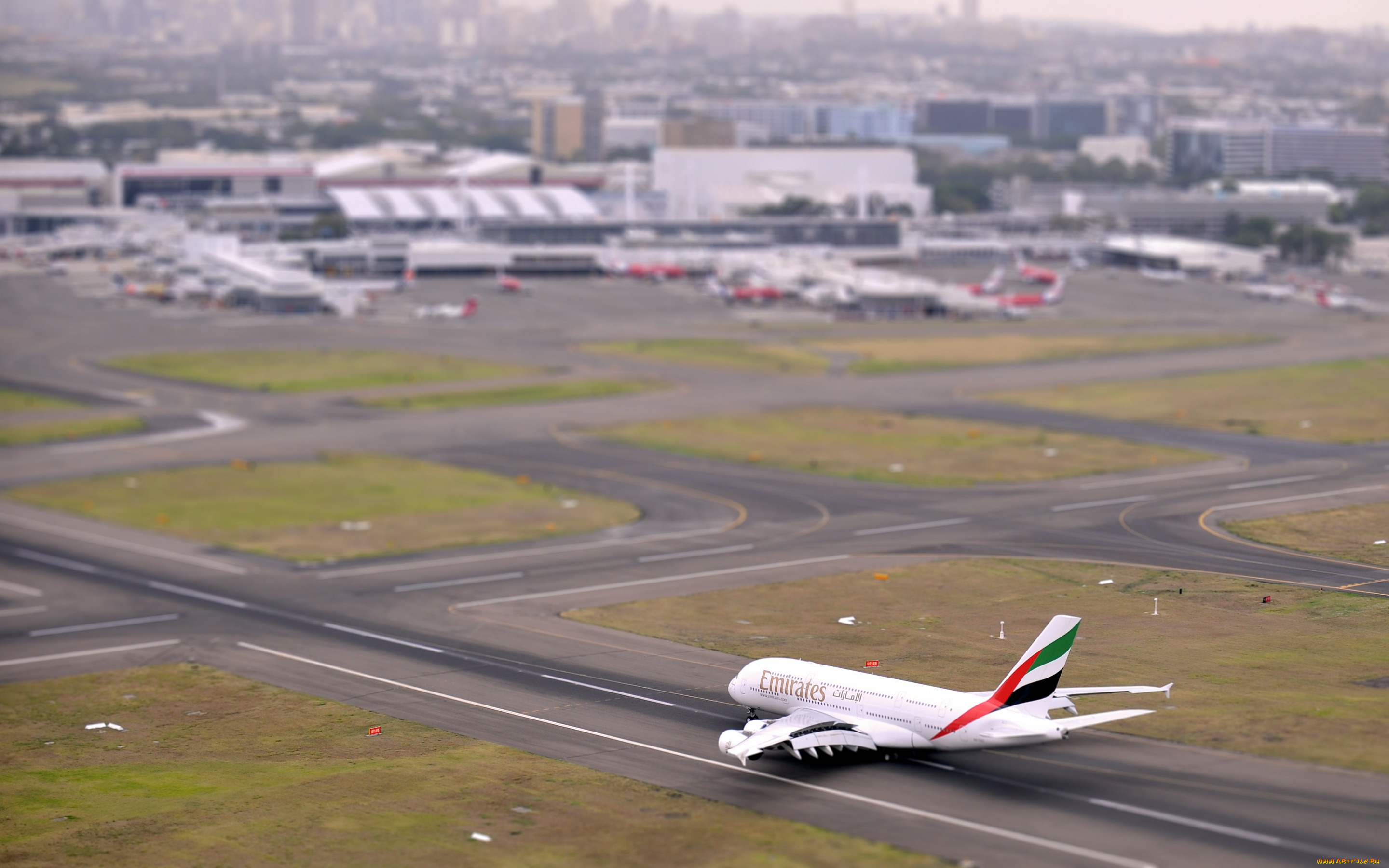 авиация, авиационный, пейзаж, креатив, рулёжка