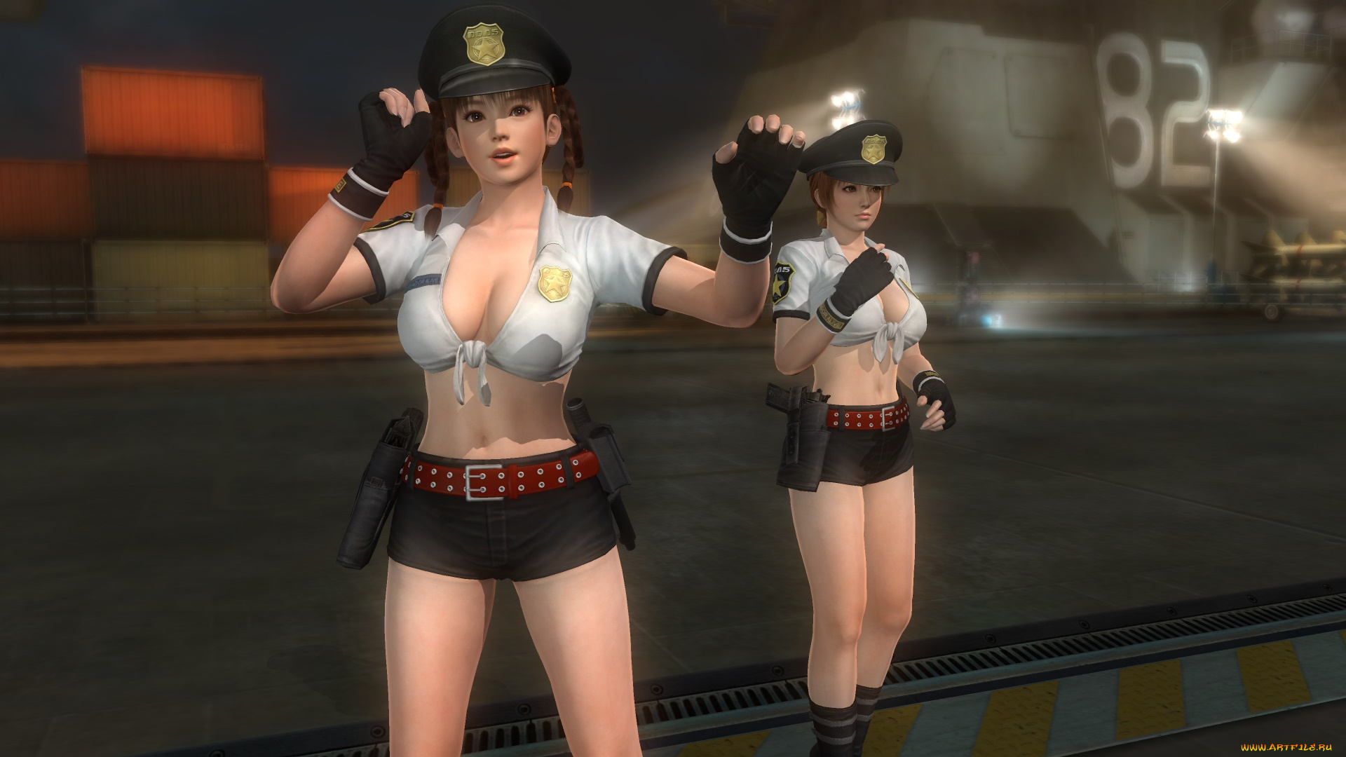 3д, графика, аниме, , anime, фон, взгляд, поза, девушки