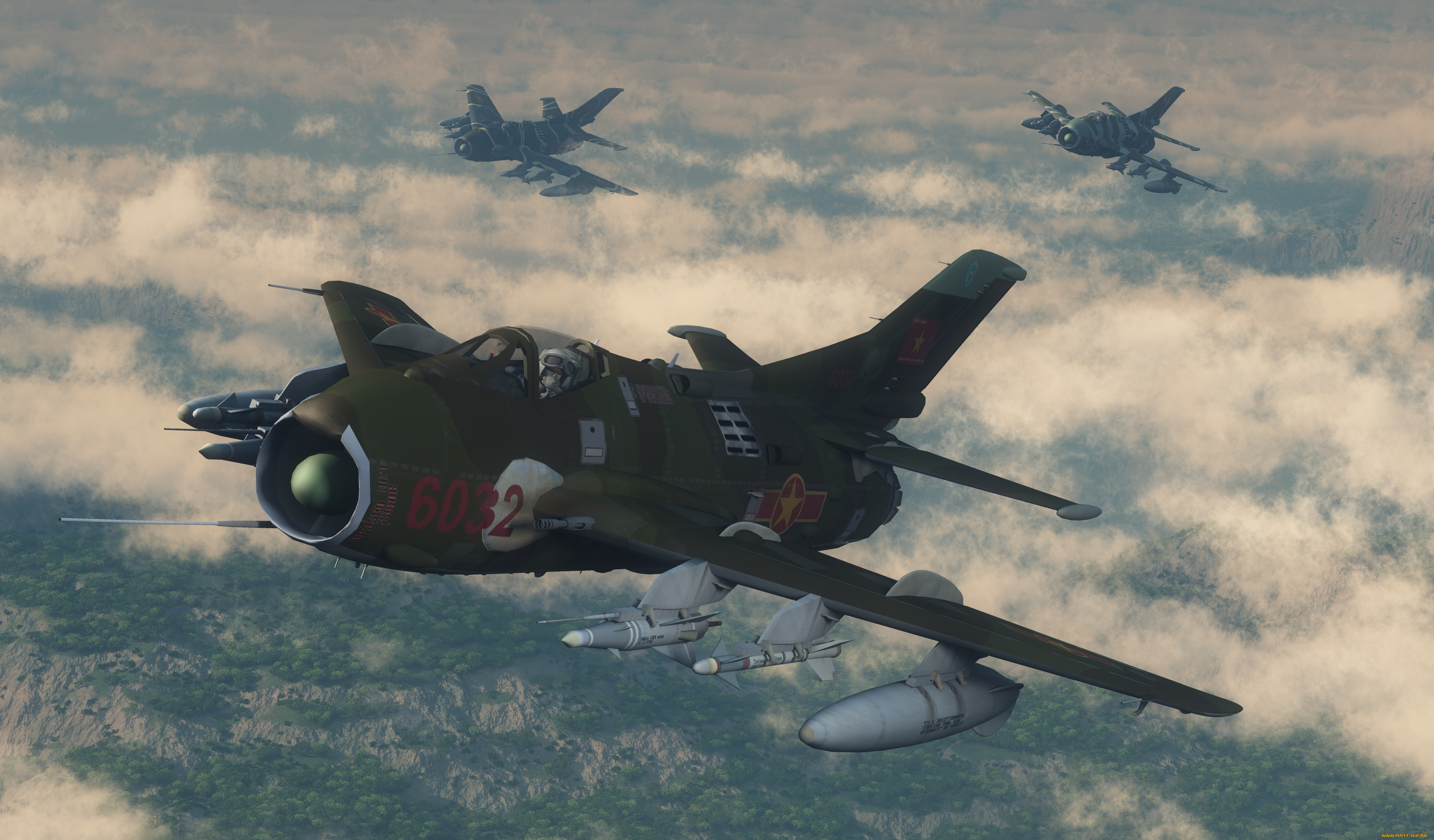 3д, графика, армия, , military, самолет, полет