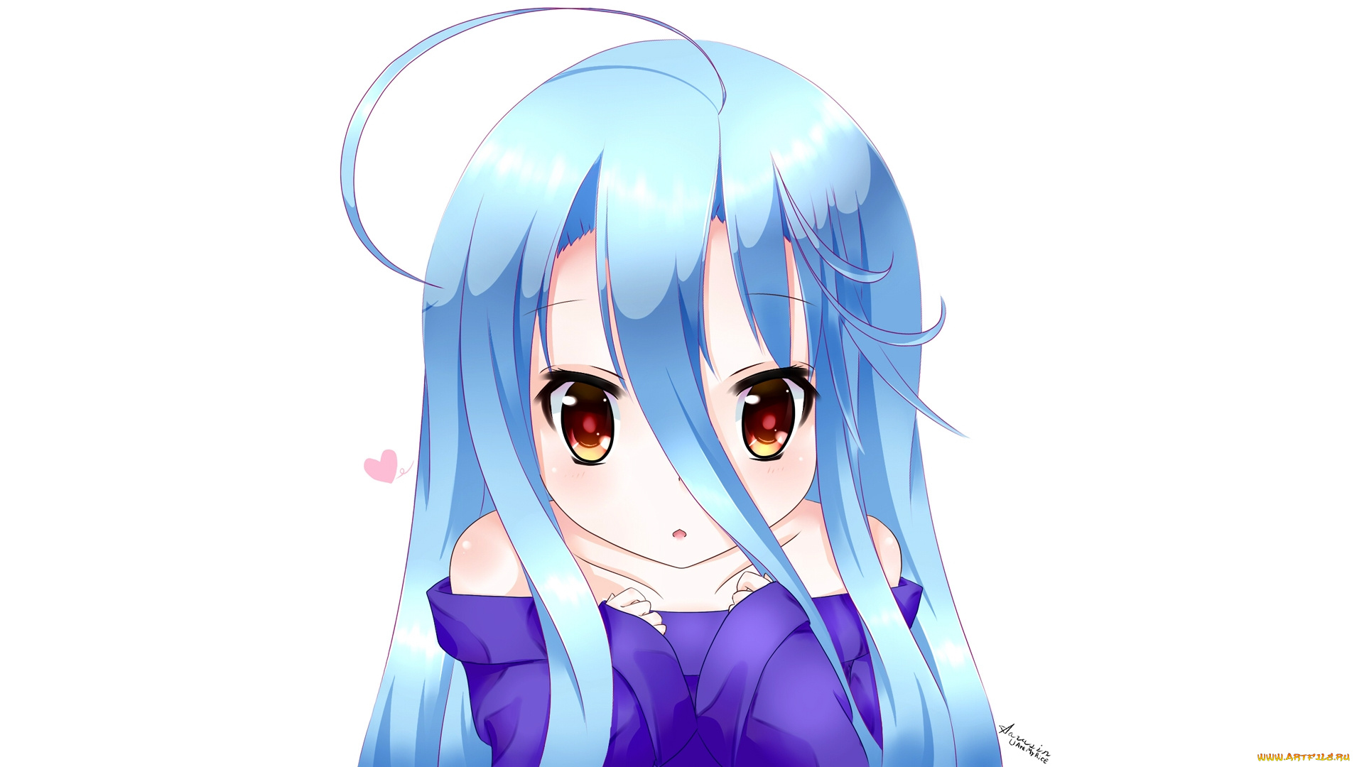 аниме, no, game, no, life, взгляд, фон, девушка