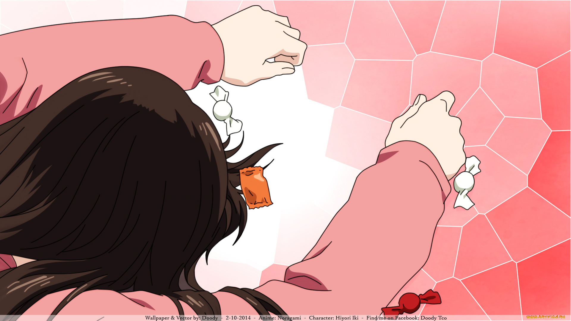 аниме, noragami, девочка