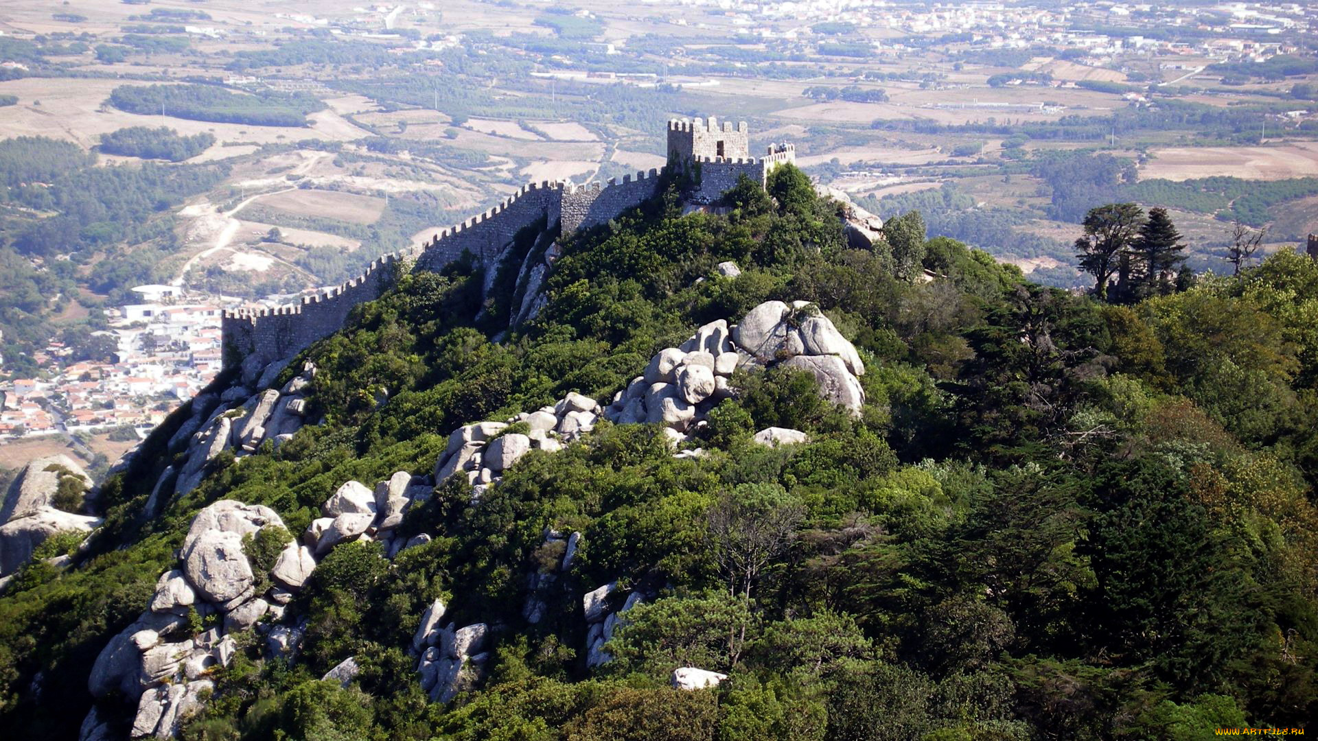 pena, palace, португалия, города, -, дворцы, , замки, , крепости, pena, palace