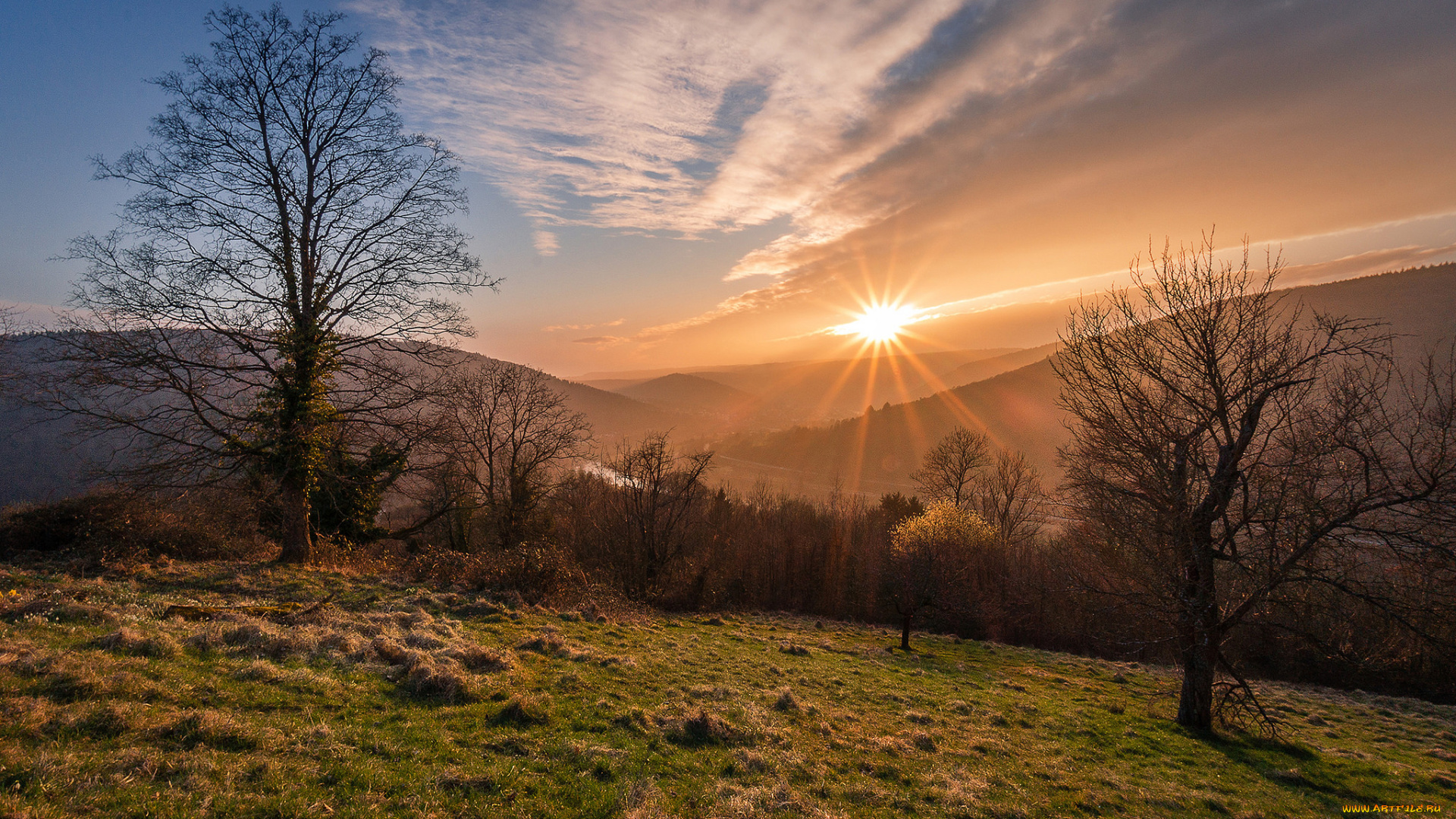 природа, восходы, закаты, рассвет