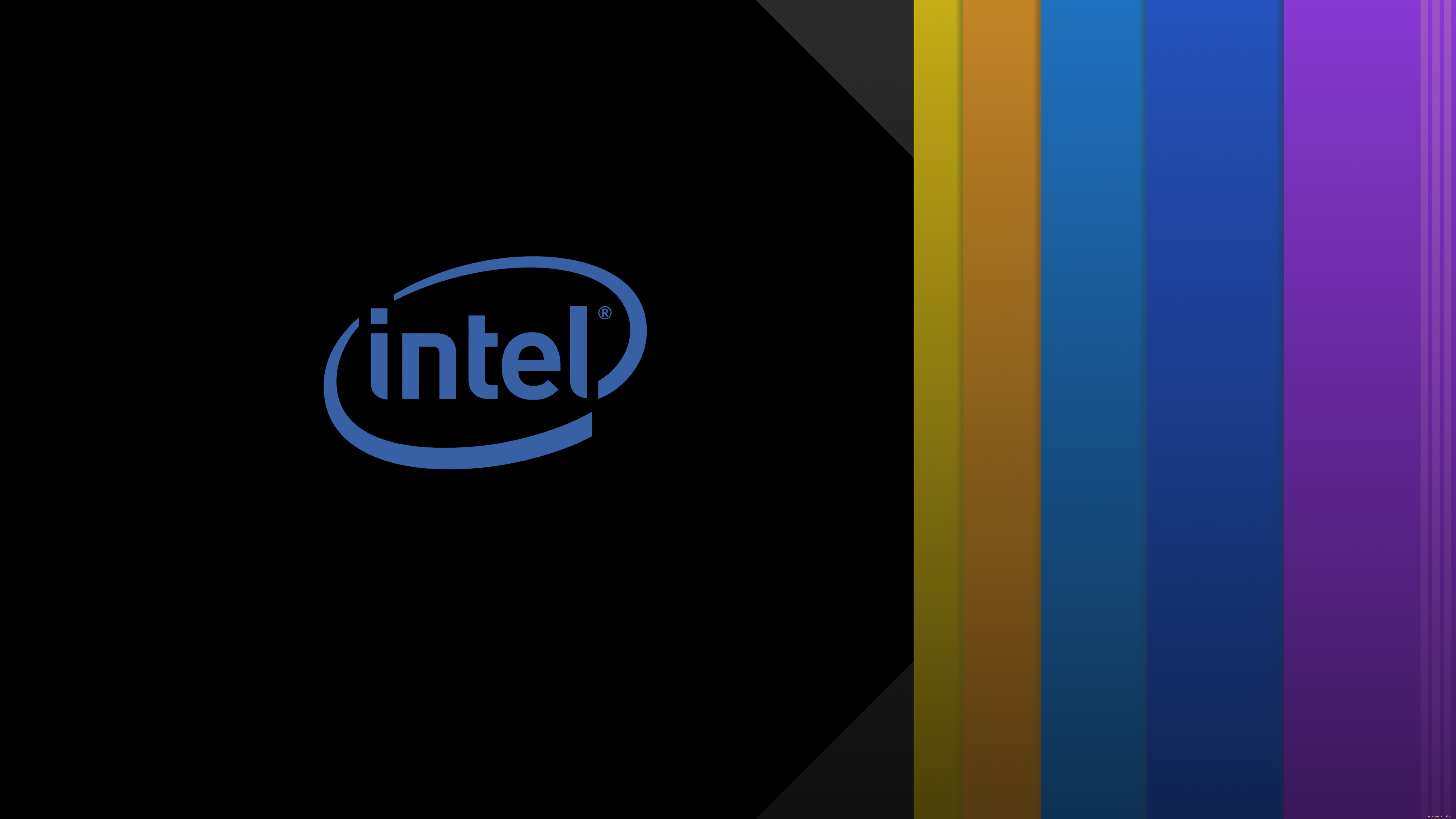 компьютеры, intel, фон, логотип