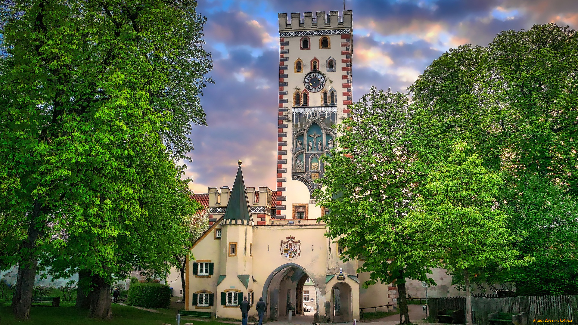 города, -, здания, , дома, город