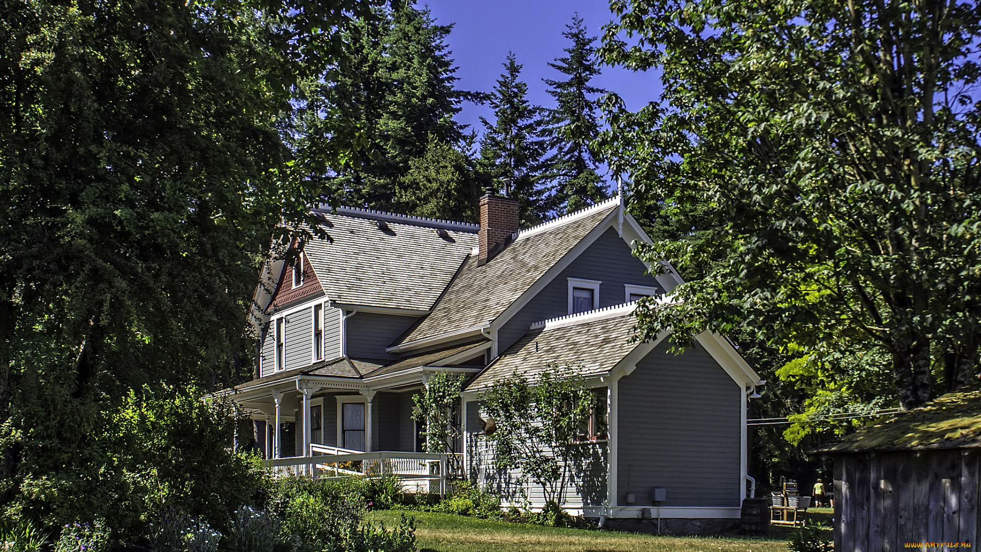 города, -, здания, , дома, простор