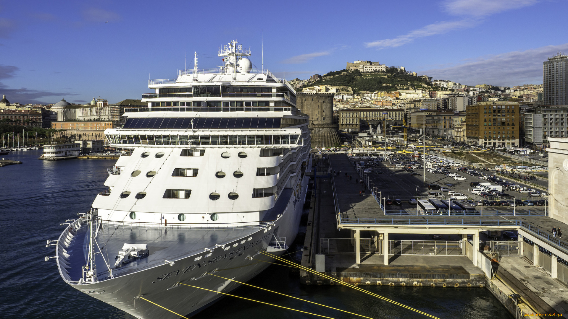 корабли, лайнеры, круиз, лайнер
