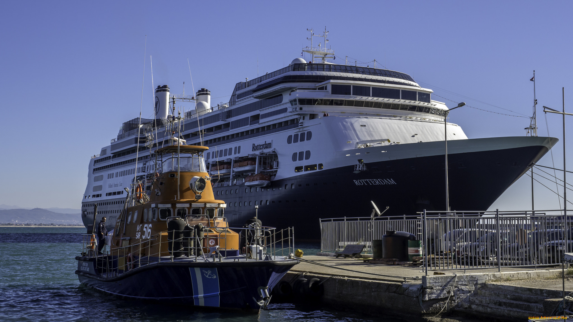 корабли, разные, вместе, круиз, лайнер