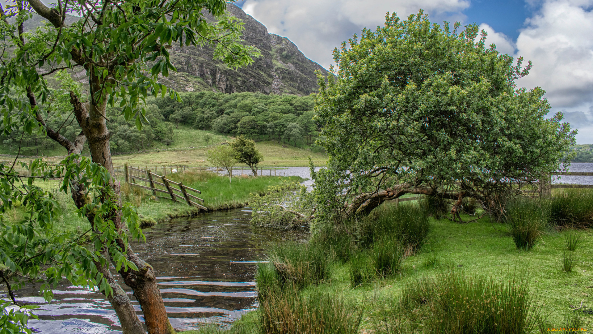 природа, реки, озера, простор