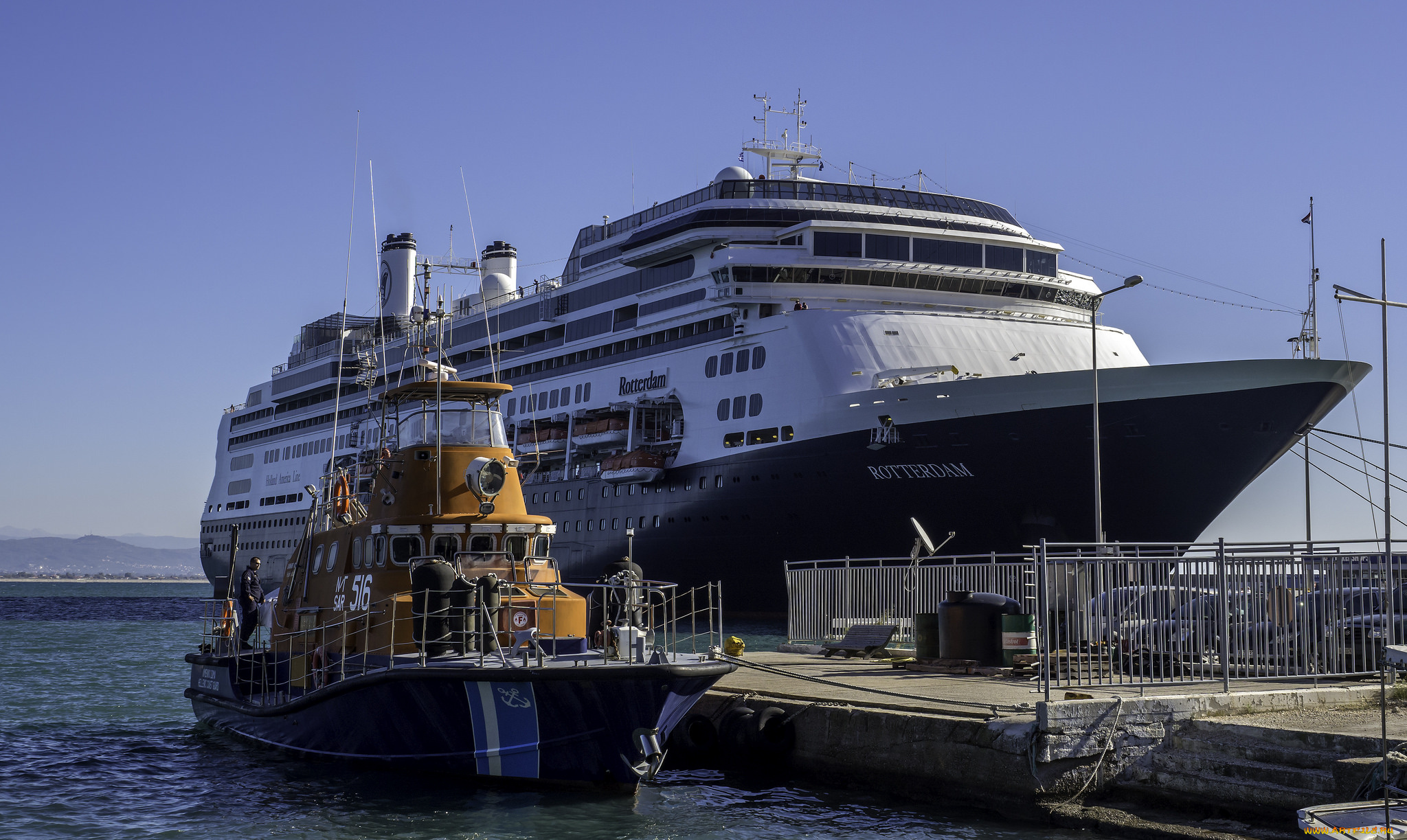 корабли, разные, вместе, круиз, лайнер