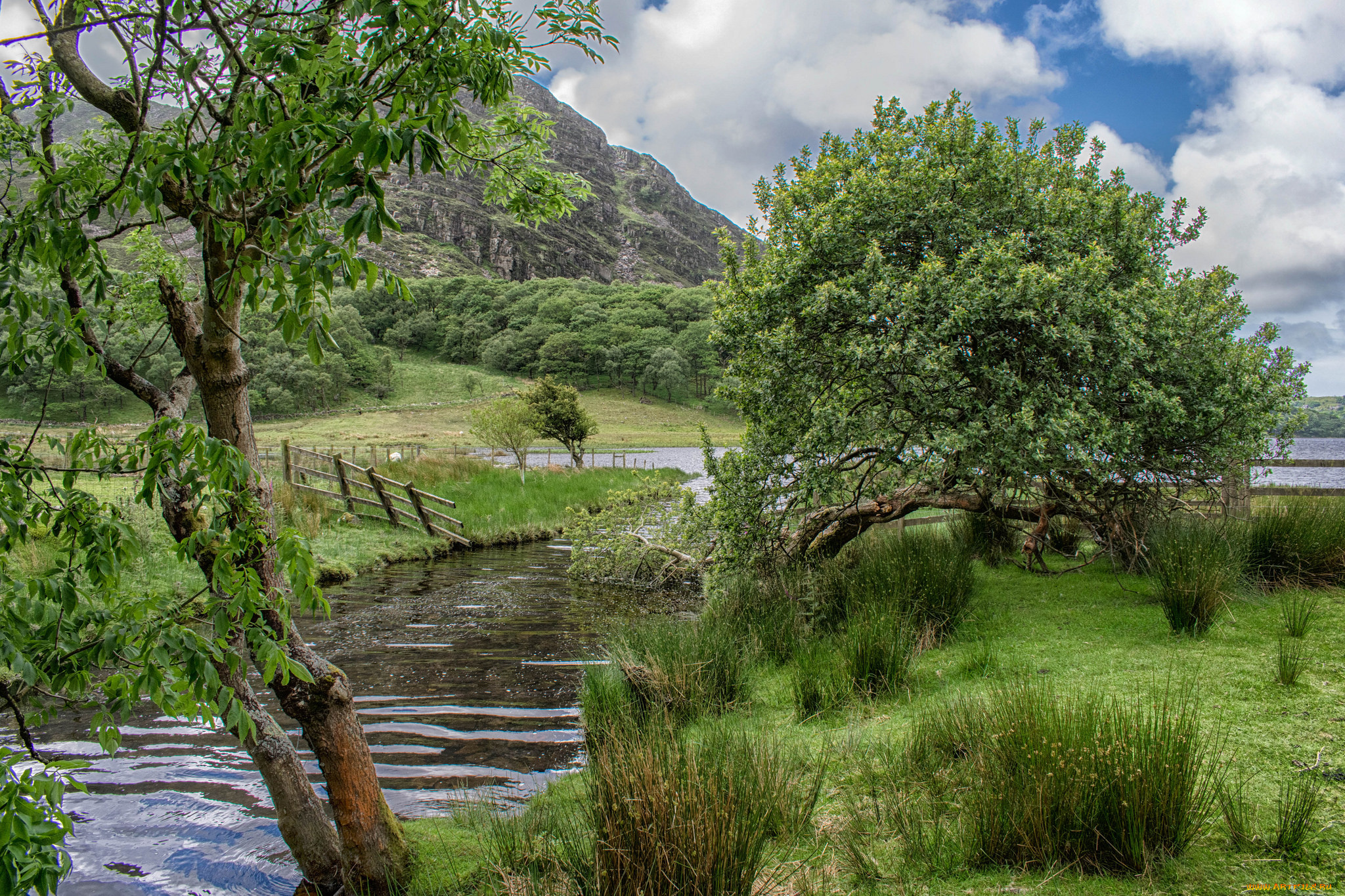 природа, реки, озера, простор